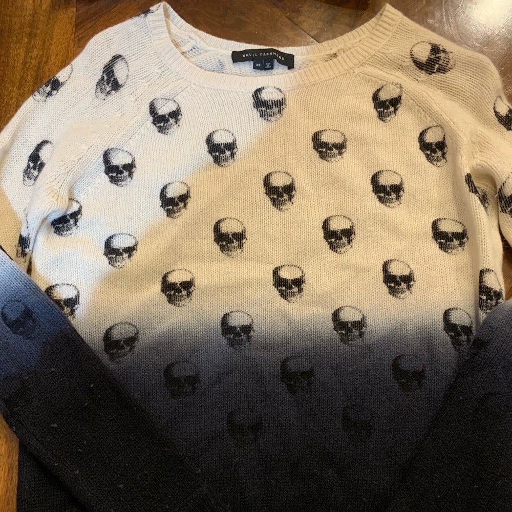 Skull cashmere sweater